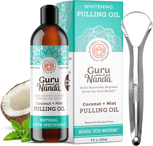 Guru Nanda Coconut and Peppermint Pulling Oil